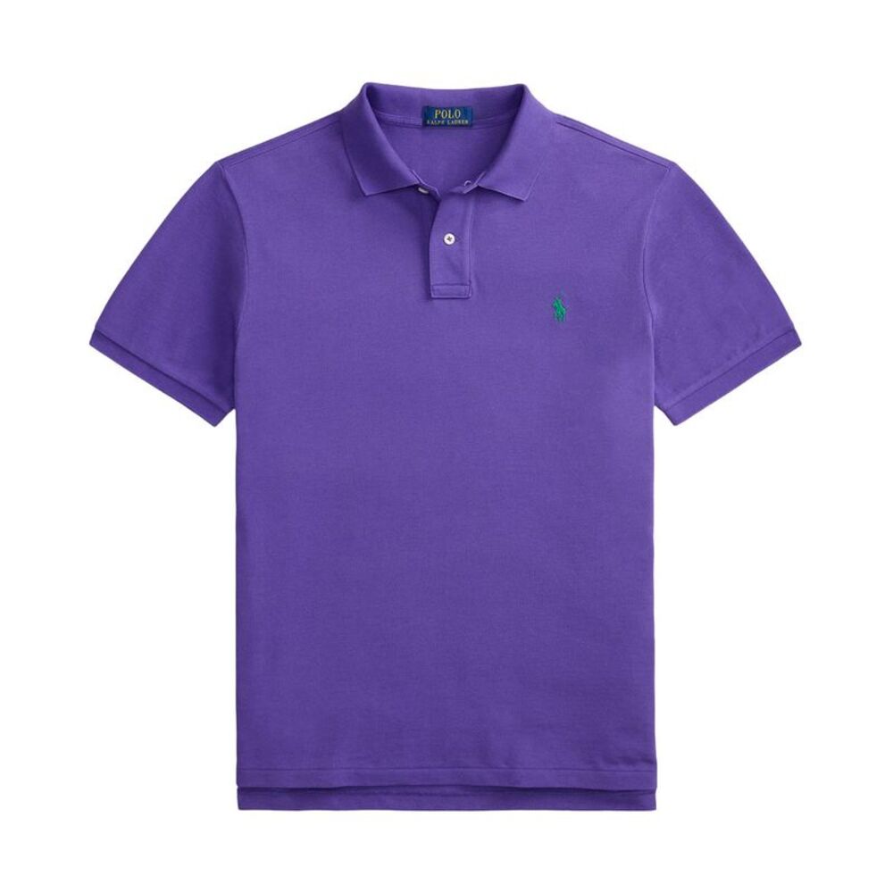 Polo Ralph Lauren Mens Classic-Fit Cotton Polo Shirt Medium Cabana Purple - NWT